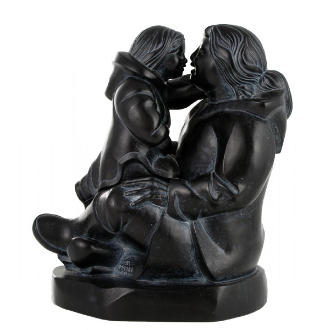 Sculpture – Inuit Mother & Child