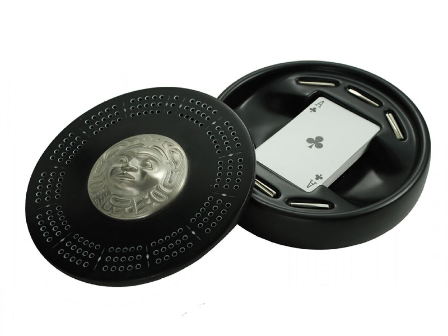 Moon Mask Cribbage Set – Art Meets Game Night