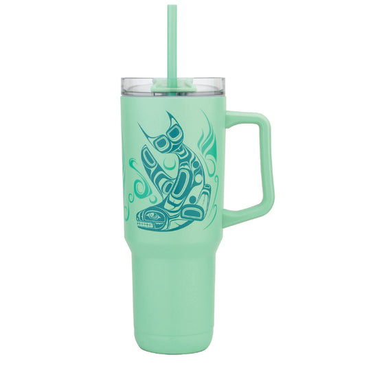 Whale 40oz Insulated Tumbler by Paul Windsor