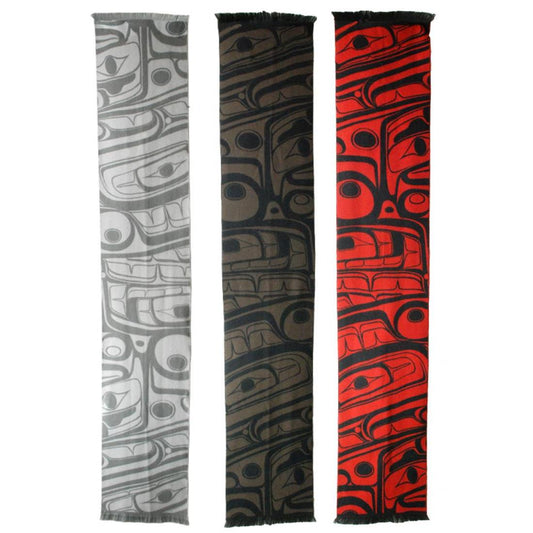 Frog Box Unisex Fleece Scarf