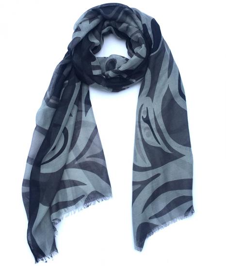 Raven Poly Woven Scarf