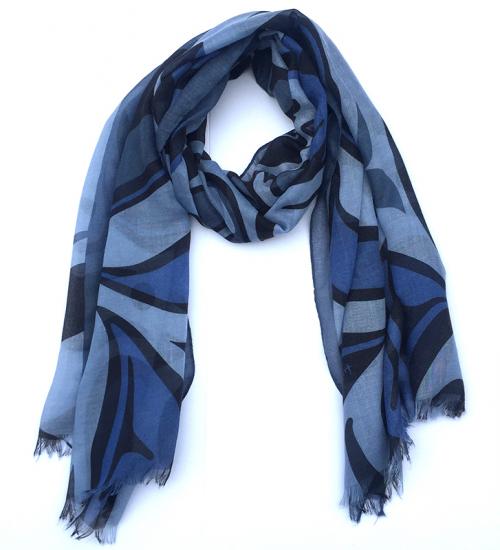 Raven Poly Woven Scarf