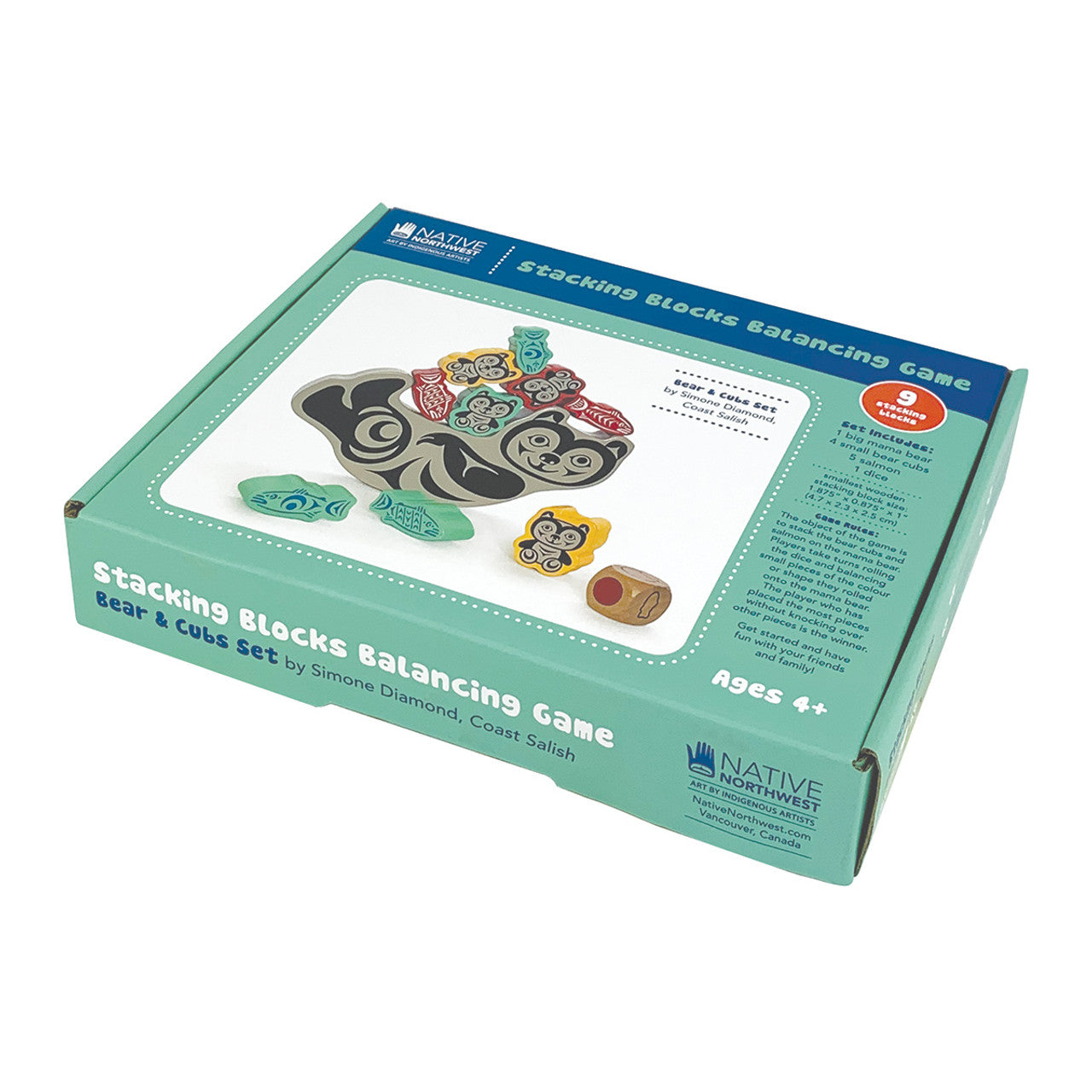 Balancing Game – Bear and Cubs by Simone Diamond