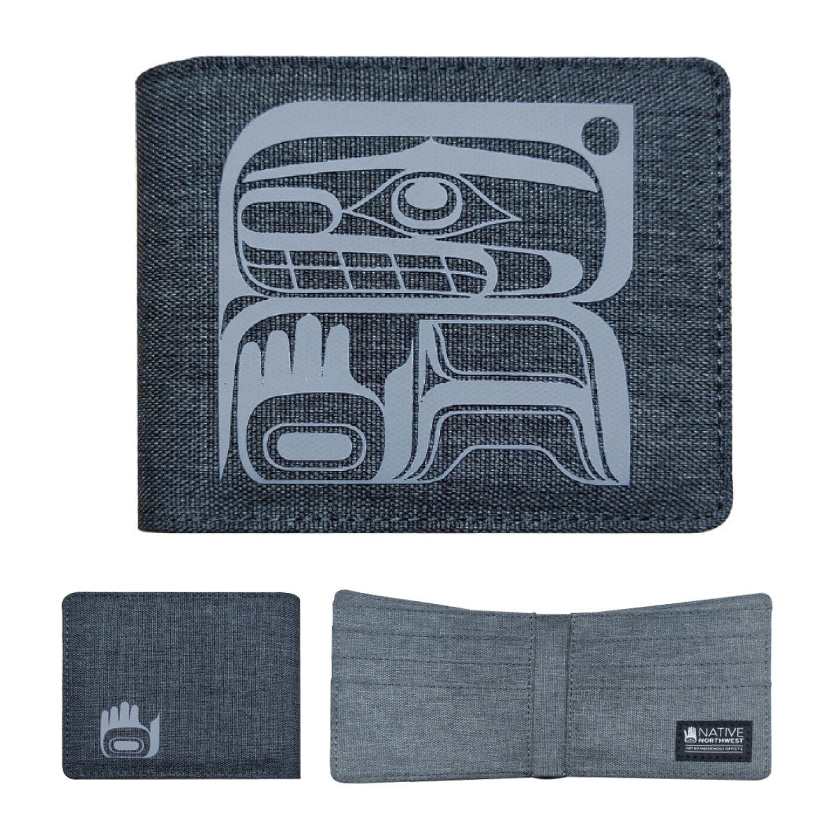 Indigenous Art Crosshatch Wallet - Tradition