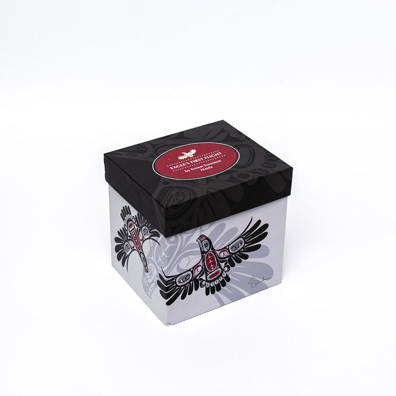 Double Walled Glass Mug – Eagle's First Flight