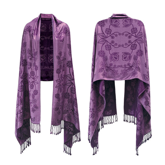 “Empowerment” Indigenous Art Shawl by Storm Angeconeb