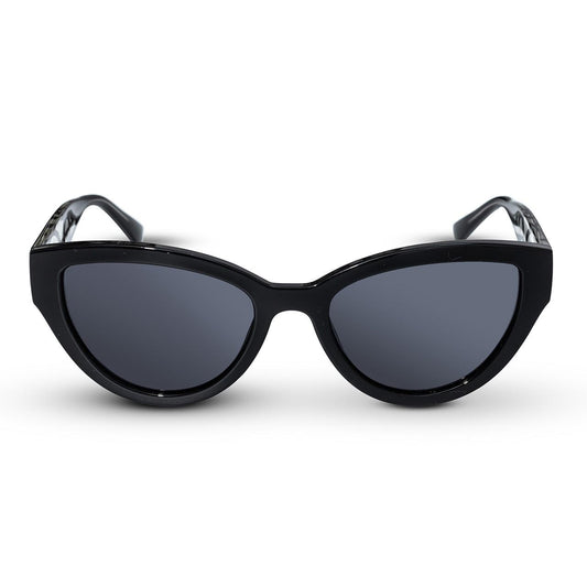 Skye, Cat Eye Sunglass, Eagle (Black / Ruby)