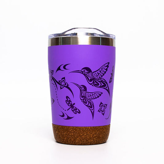 Hummingbird – 12oz Cork Base Mug by Simone Diamond
