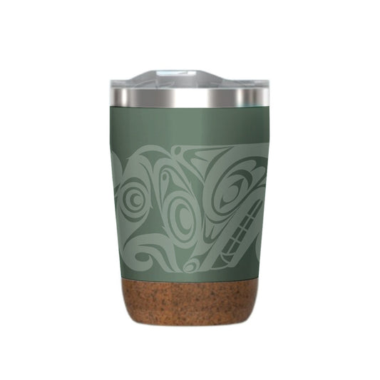 Urban Wolf - 12oz Cork Base Mug by Maynard Johnny Jr.
