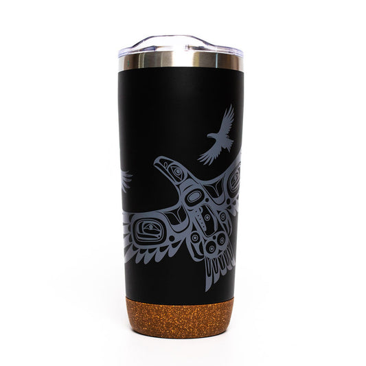 Eagle – 20oz Cork Base Mug by Corey Bulpitt