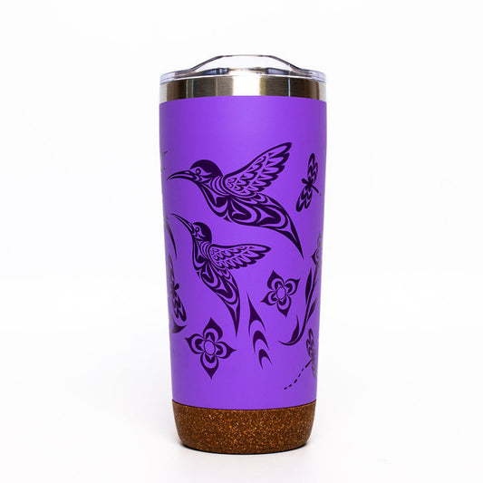 Hummingbird – 20oz Cork Base Mug by Simone Diamond