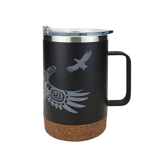 Eagle – 16oz Cork Base Mug by Corey Bulpitt