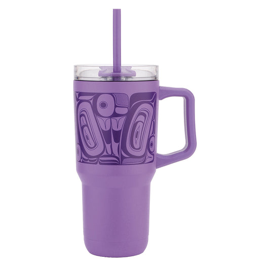 Butterfly 32oz Insulated Tumbler by Morgan Asoyuf