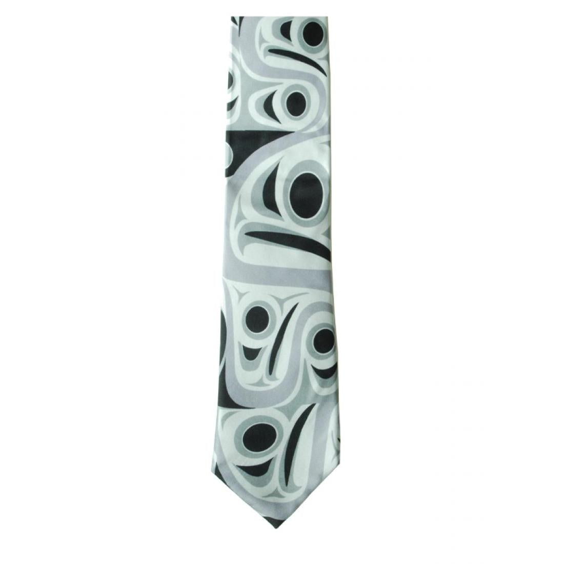 Jim Charlie Salmon Silk Tie