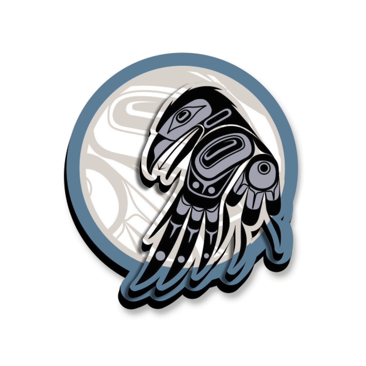 Raven Moon Art Magnet - Allan Weir