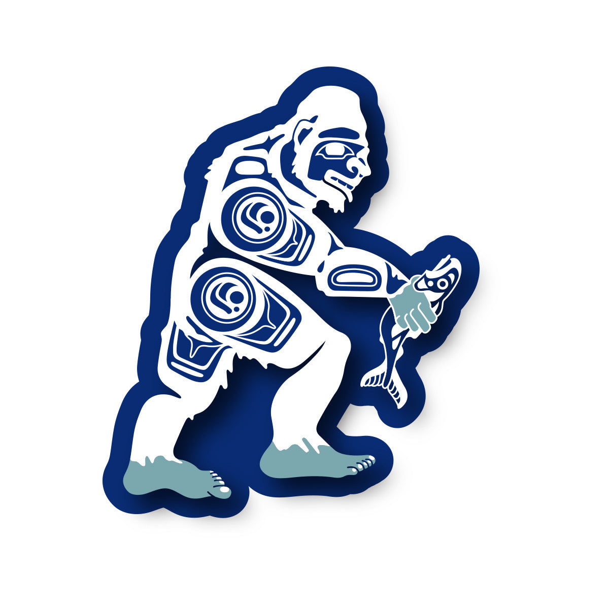 Spirit Sasquatch Art Magnet - Colby Gates