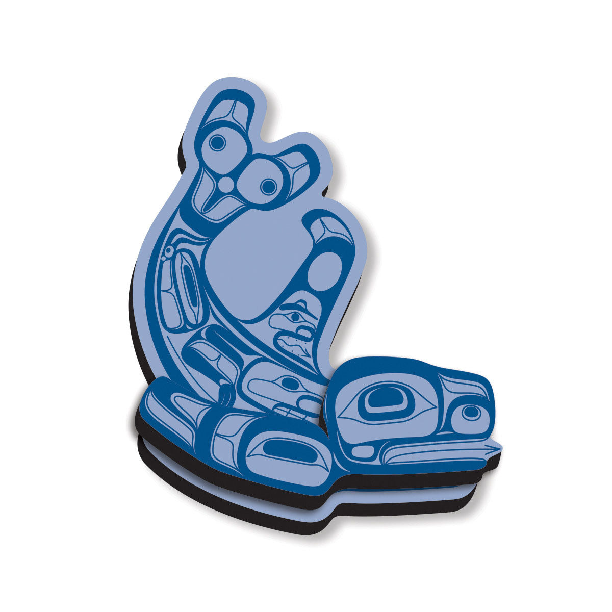 Killer Whale Art Magnet - Corey Bulpitt