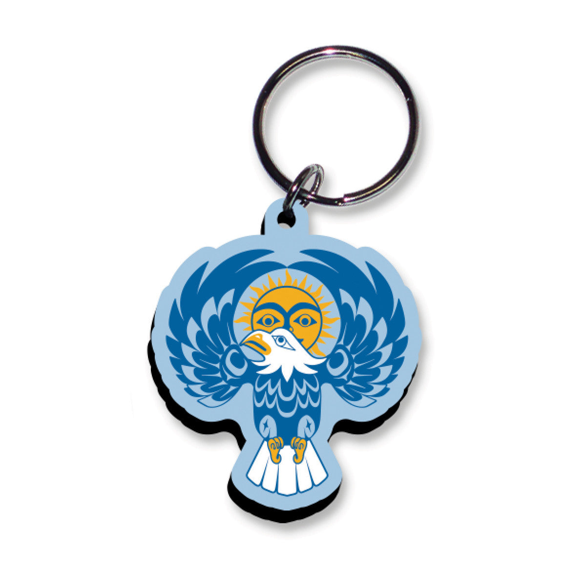 Eagle Sun Art Keychain - Simone Diamond