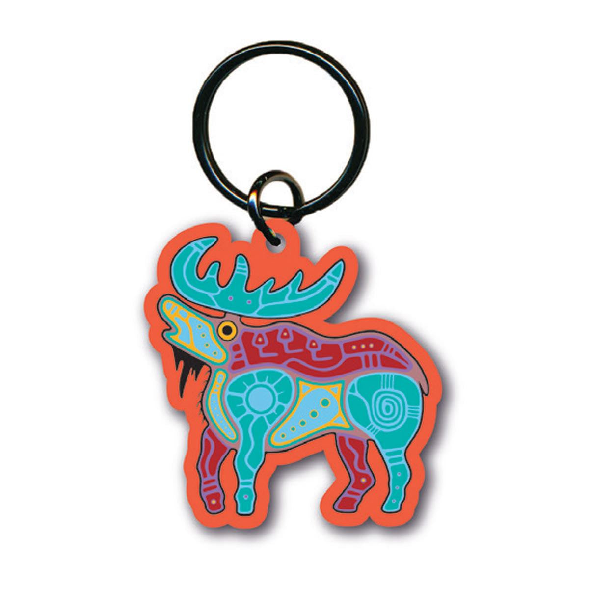 Moose Art Keychain - Jason Adair