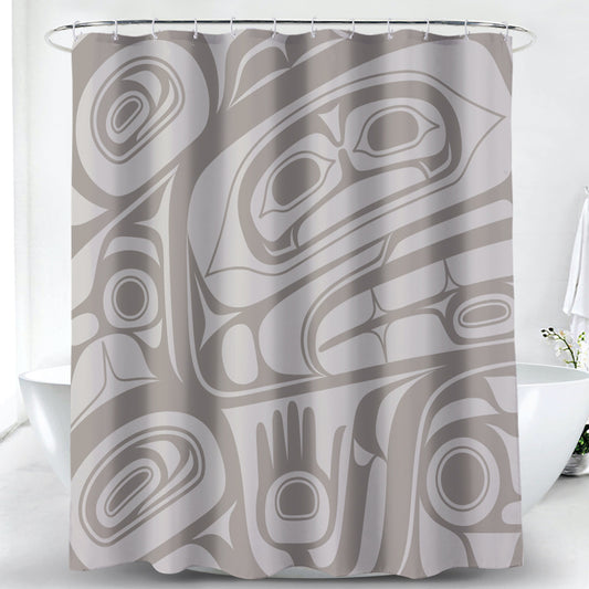 Indigenous Designed Shower Curtain - Treasure of Our Ancestors