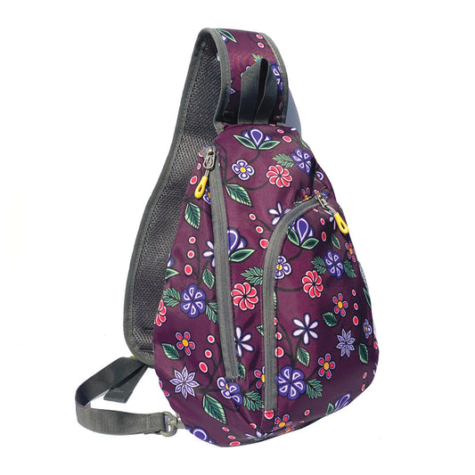 Sling Pack - Ojibwe Florals by Storm Angeconeb