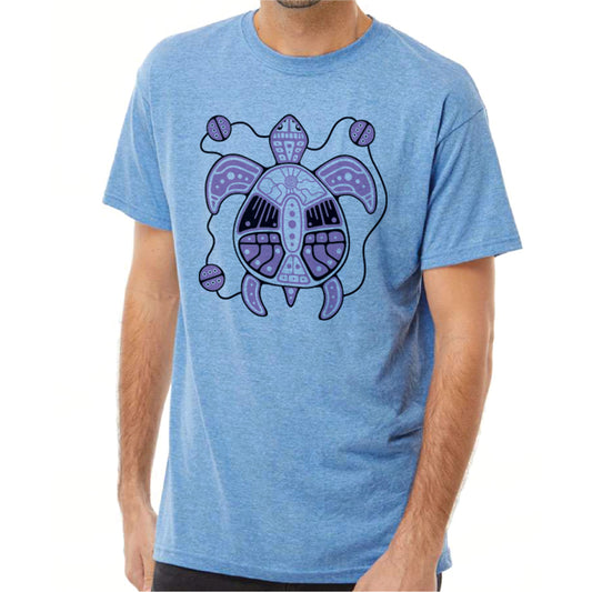 Turtle Crewneck T-Shirt by Jason Adair