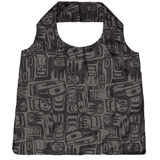 Foldable Shopping Bag – Eagle by Ben Houstie