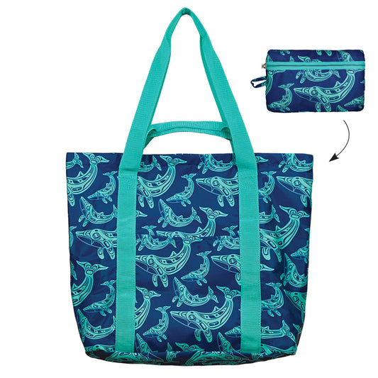 Whale Packable Tote