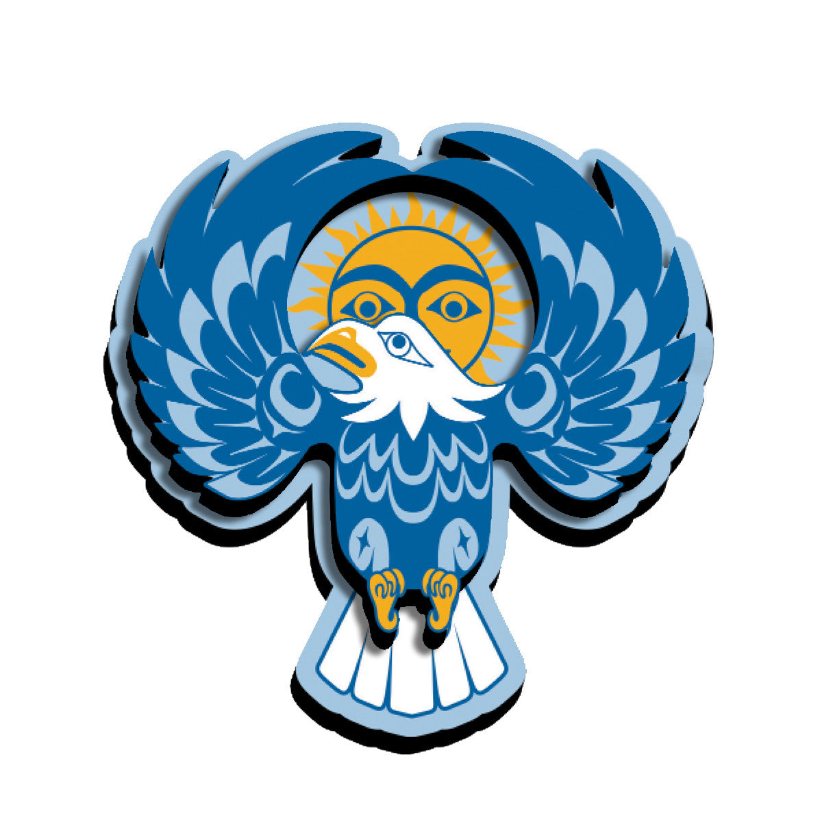 Eagle Sun Art Magnet - Simone Diamond