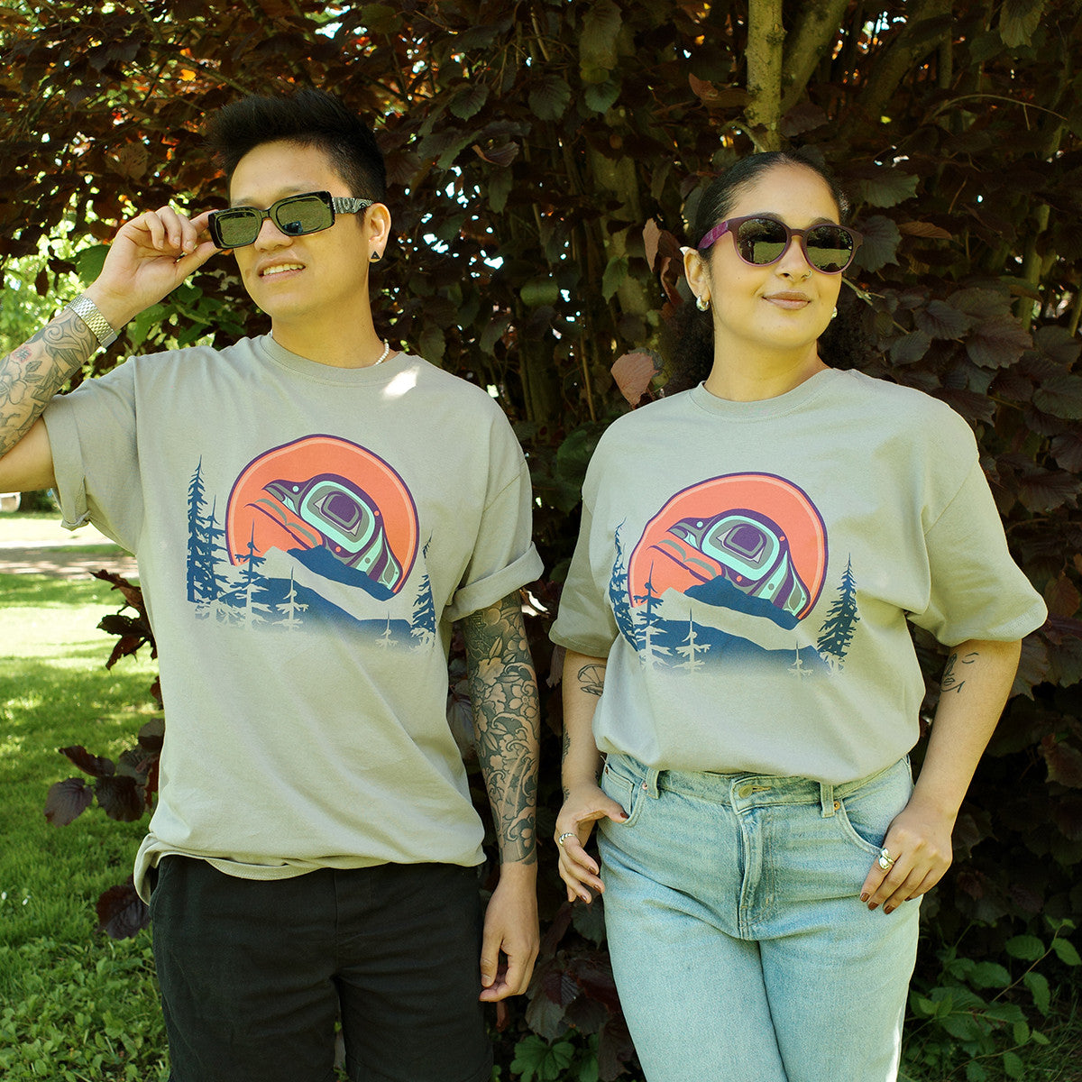 T-Shirt – The Light Keeper (Raven) by Adam Lewis