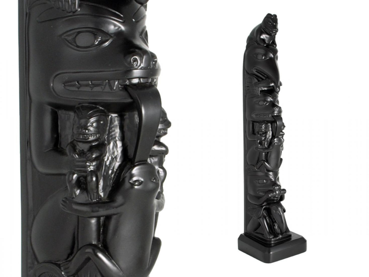 Chapman Pole Black Stone Totem 19 inches