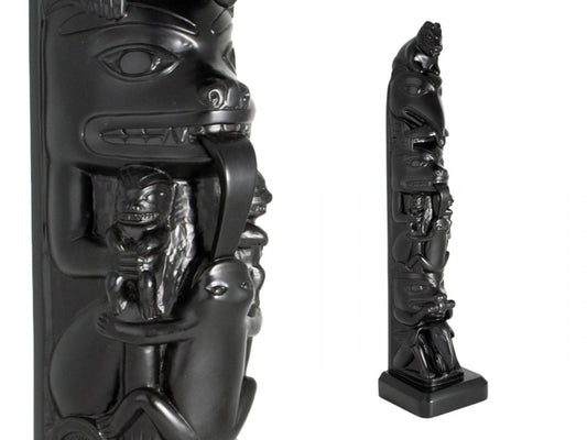 Chapman Pole Black Stone Totem 19 inches