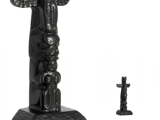 Black Stone Totem - Thunderbird 4.5 inches Height