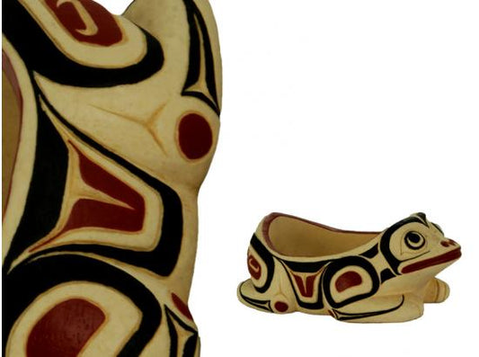 Potlatch dish - Frog