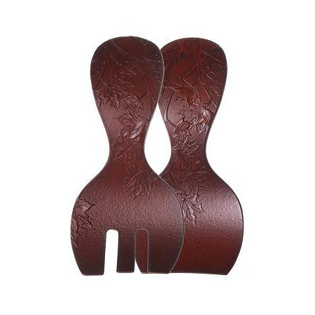 Salad Server Set - Maple Leaves