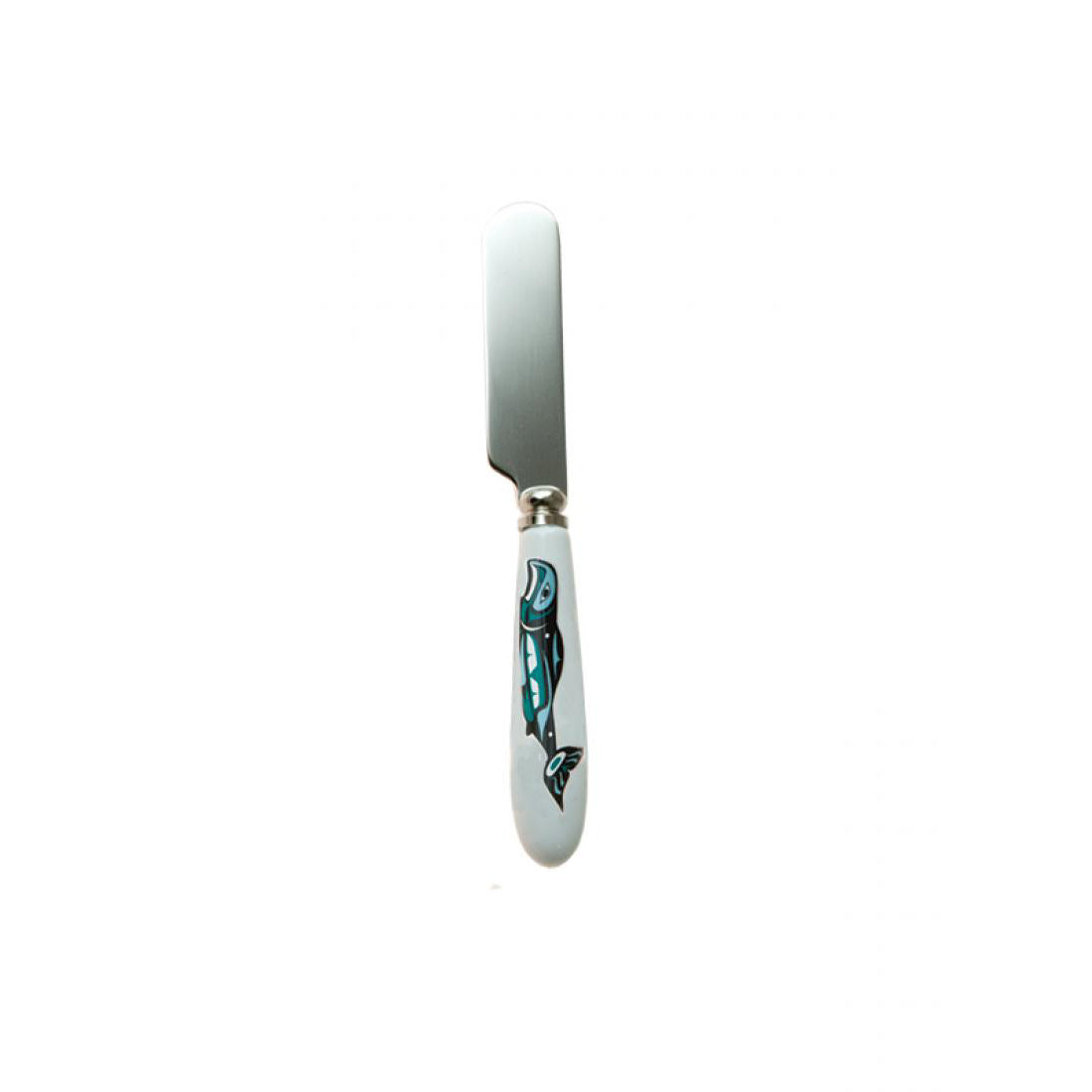 Ceramic Spreader Knife Salmon