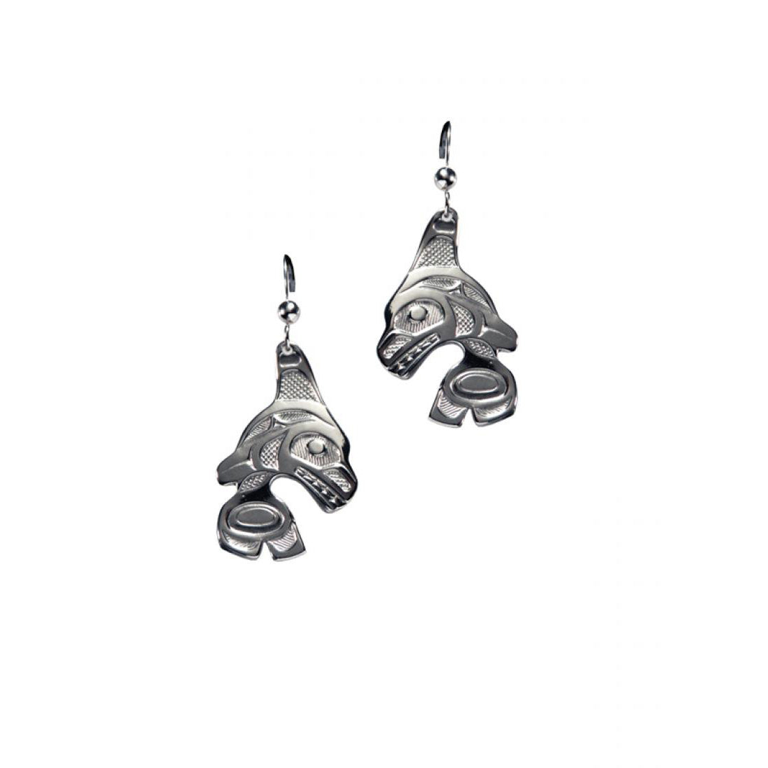 Earrings "Orca"