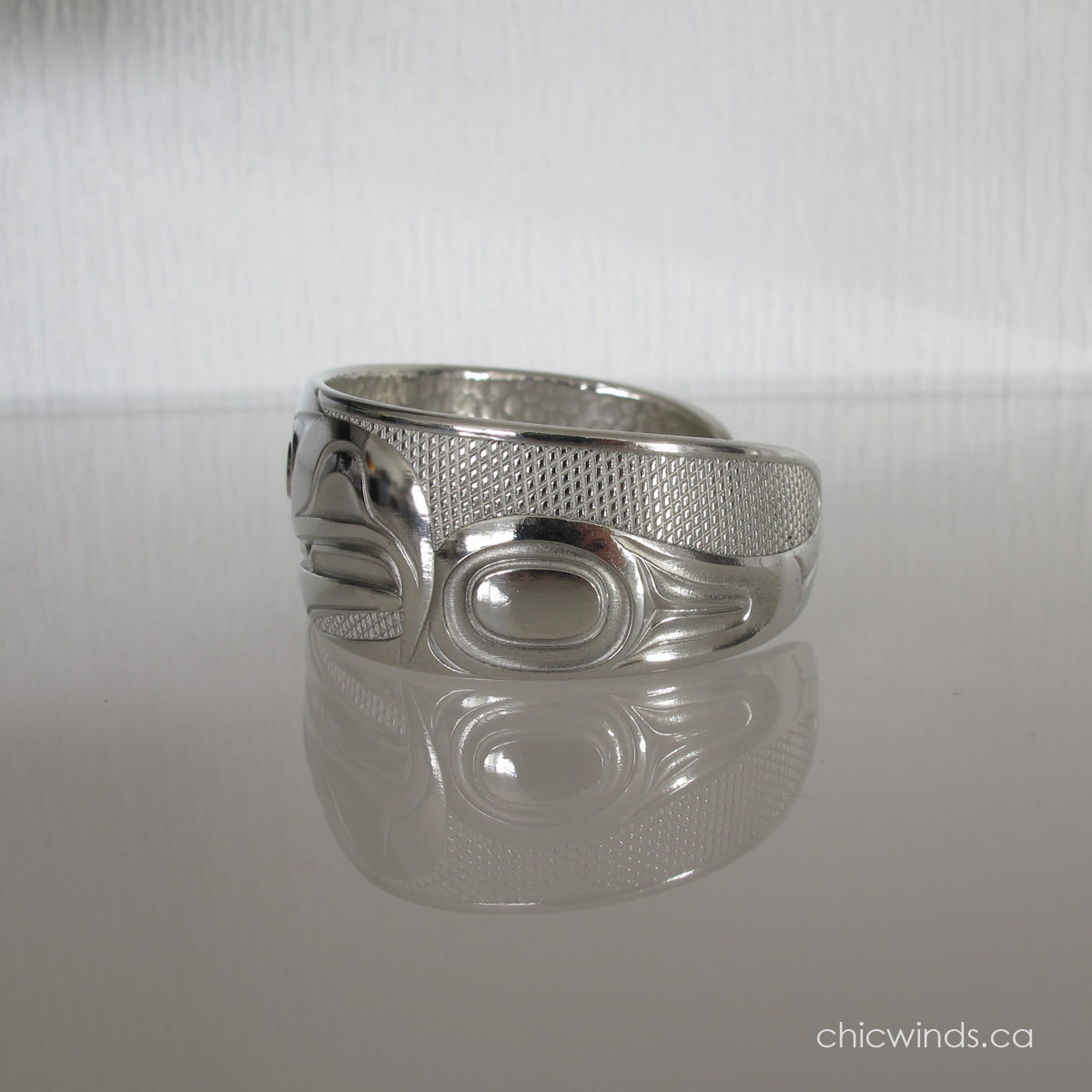 Indigenous Art Eagle Bracelet by Kelly Robinson