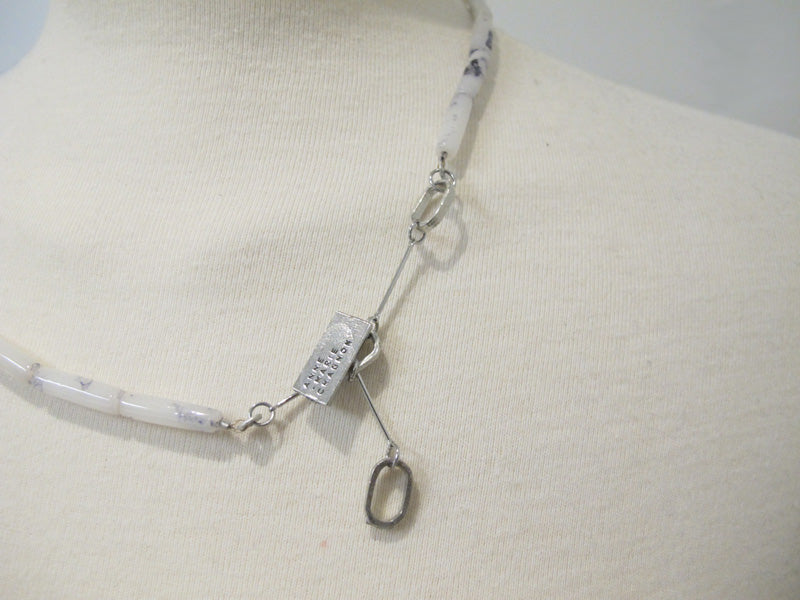 Anne Marie-Marble Necklace: Lavane