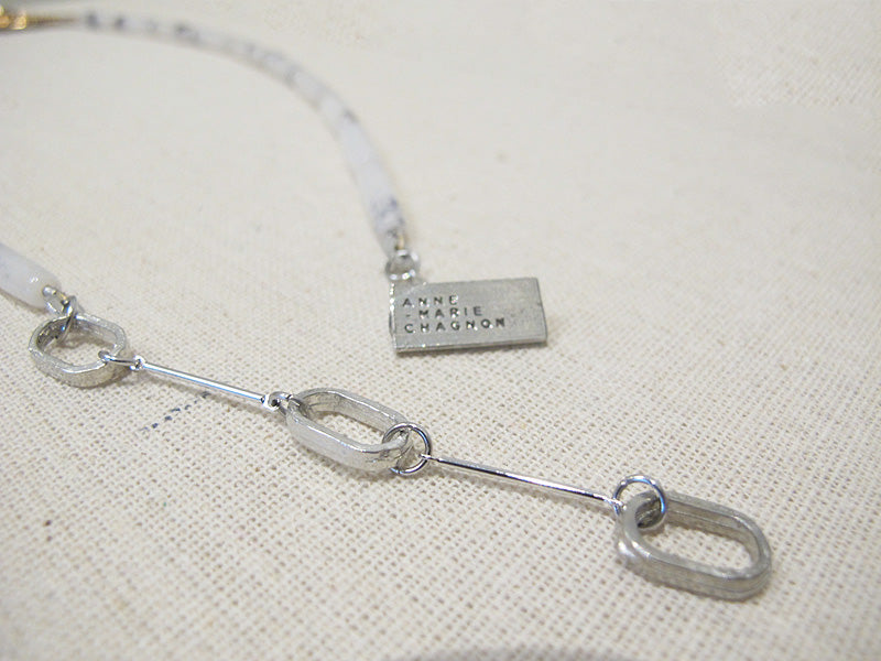 Anne Marie-Marble Necklace: Lavane