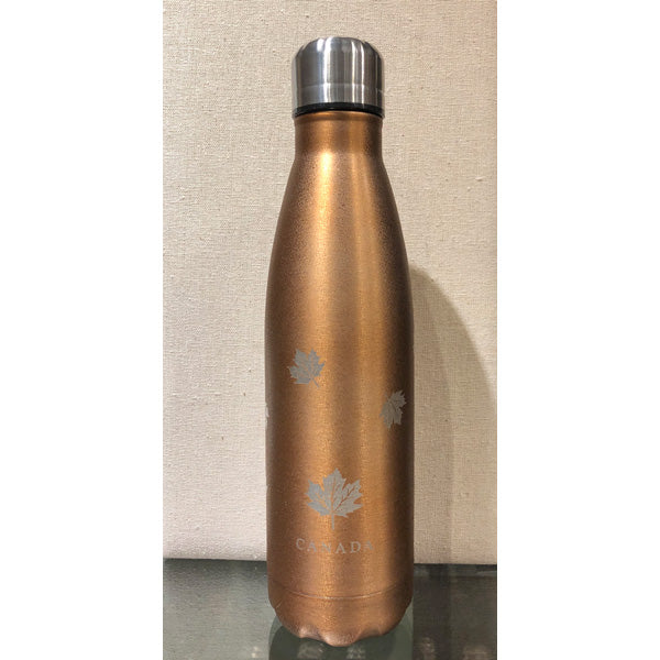 Maple Leaf Gold Ice Insulated Water Bottle