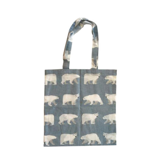 Polar Bear Cotton Shopping Bag
