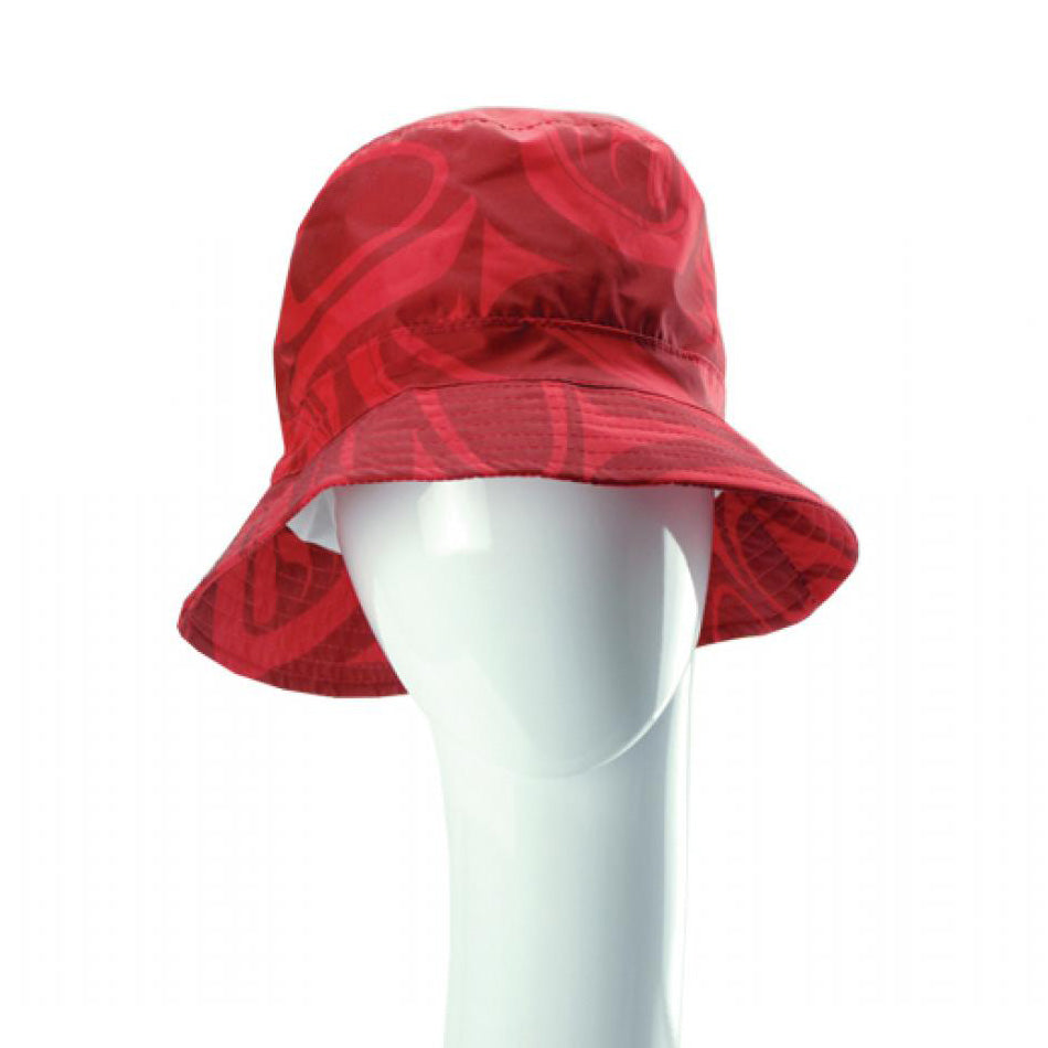 Waterproof Hat with Raven design by Kelly Robinson