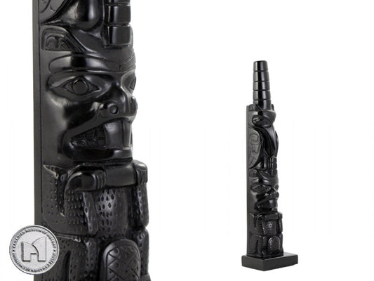 Canadian Museum of History licensed reproduction - Raven -Beaver 8.5"