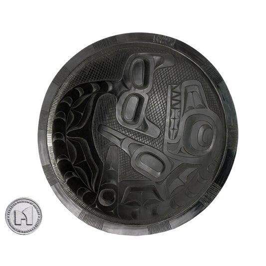 CMH Killer Whale Plate 9 inches Round