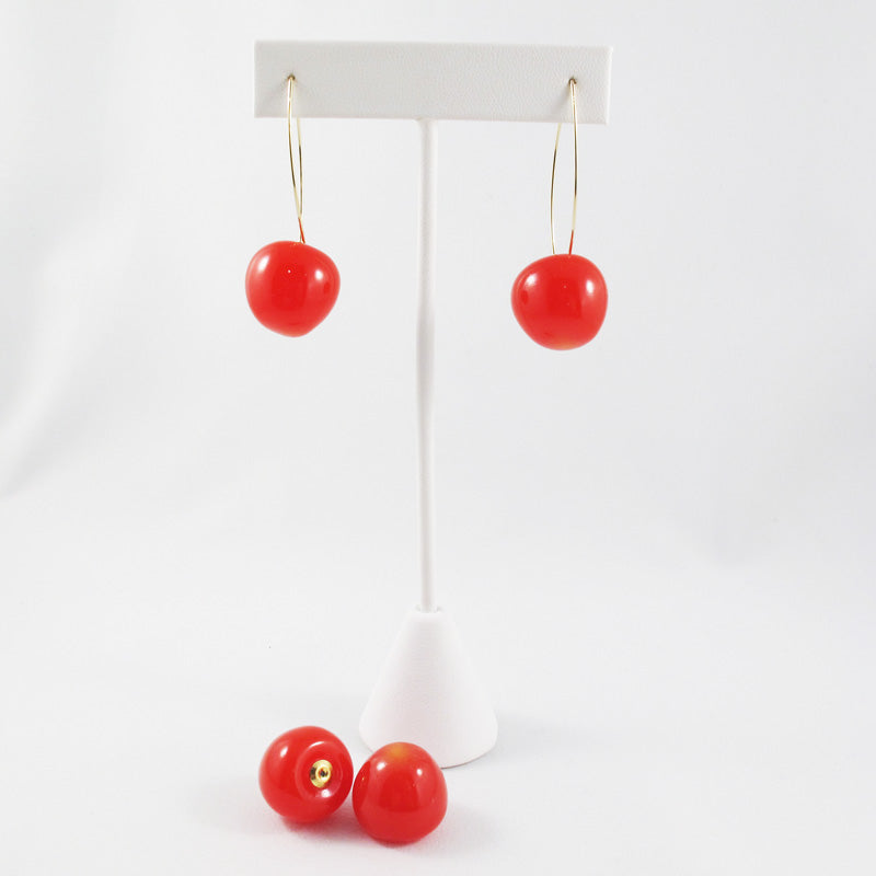 Amelia Cherry Drop Earrings