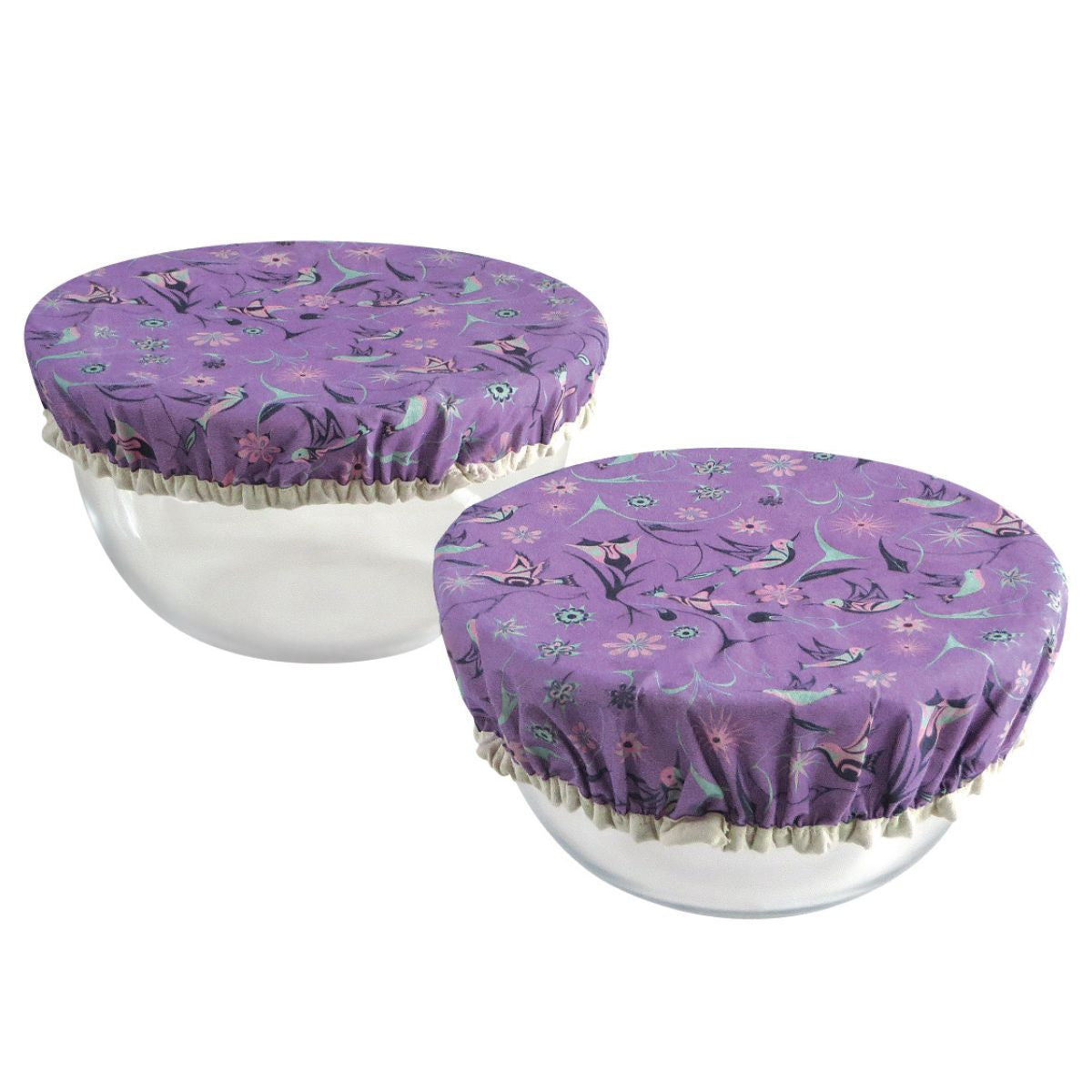 Reusable Bowl Covers - Hummingbirds (Set of 2)