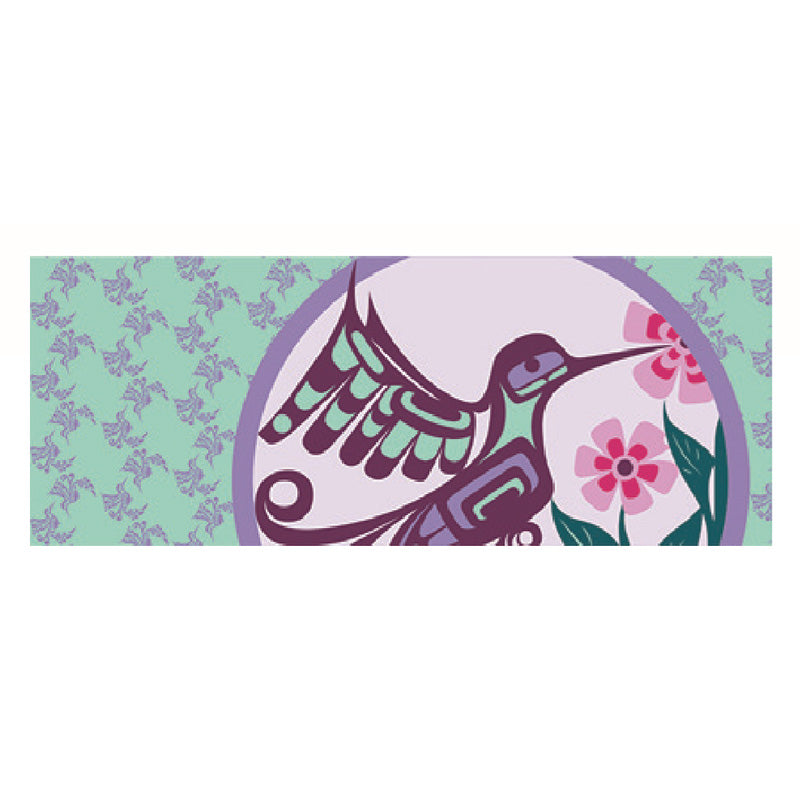 Bamboo Circle Scarf - Hummingbird