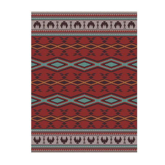 Woven Blanket - "Spirit of the Sky" by Leila Stogan