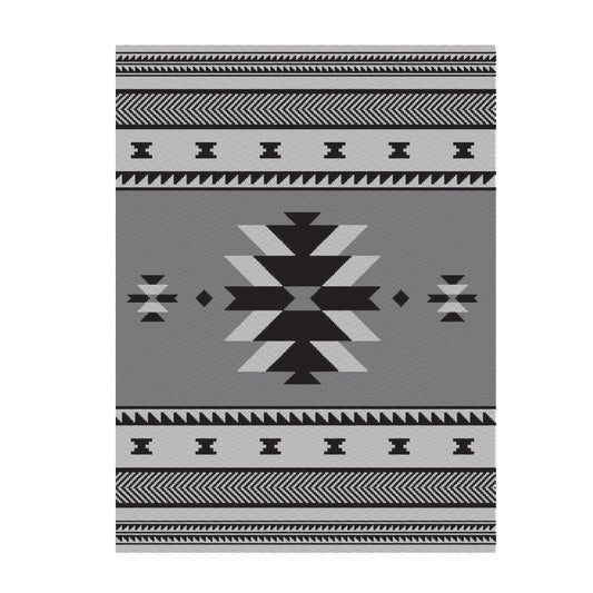 Woven Blanket - "Visions of Our Ancestors" by Leila Stogan